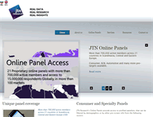 Tablet Screenshot of jtnresearch.com